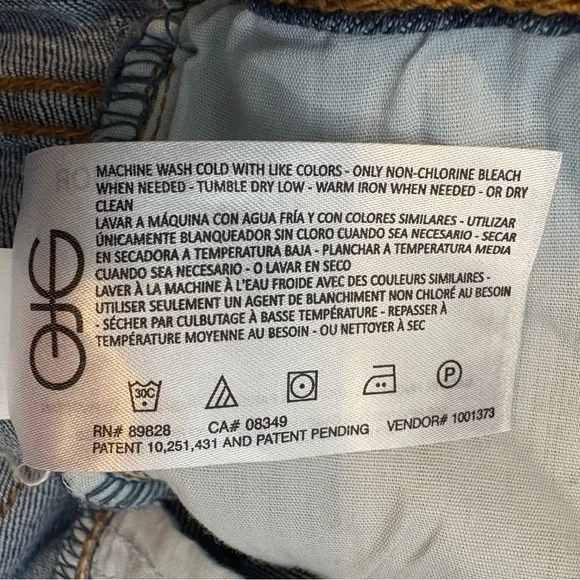 Ella Moss Dark Blue Straight Jeans - Picture 8 of 10